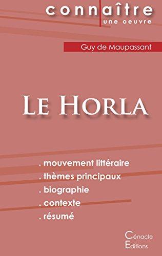 Fiche de lecture Le Horla de Maupassant (analyse littéraire de référence et résumé complet)