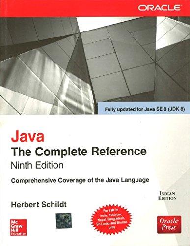 Java: The Complete Reference