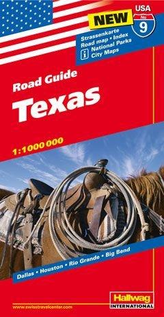 Hallwag USA Road Guide 09 Texas 1 : 1.000.000