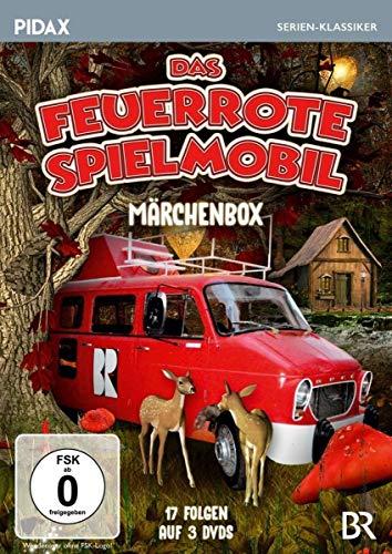 Das feuerrote Spielmobil - Märchenbox / 17 Folgen der Kultserie nach Märchen der Gebrüder Grimm (Pidax Serien-Klassiker) [3 DVDs]