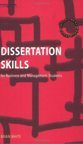 Dissertation Skills: For Business and Management Students