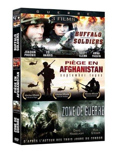 Coffret guerre : buffalo soldiers ; piege en afghanistan ; zone de guerre [FR Import]