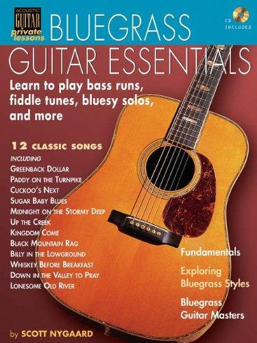 Bluegrass Guitar Essentials Gtr Book/Cd (Acoustic Guitar Private Lessons)