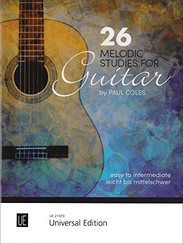 26 Melodic Studies, für Gitarre