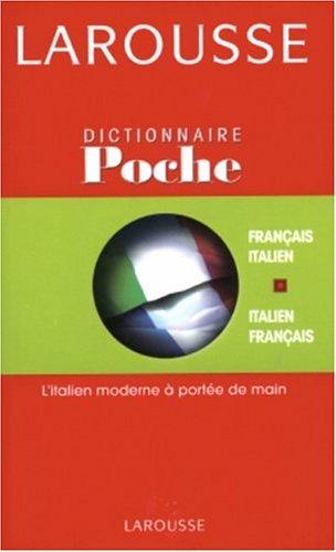 Dictionnaire de poche français-italien et italien-français (Larousse de Poche)