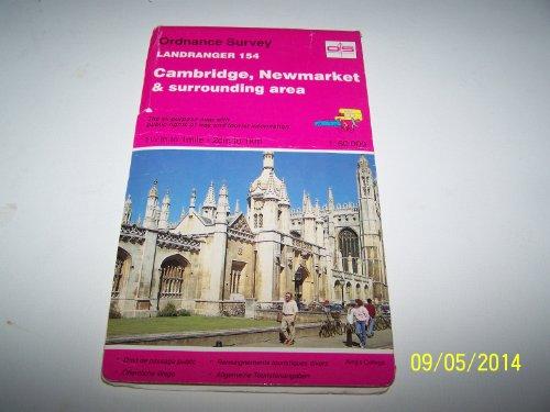 Landranger Maps: Cambridge, Newmarket and Surrounding Area Sheet 154 (OS Landranger Map, Band 154)