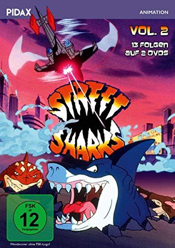 Street Sharks, Vol. 2 / Weitere 13 Folgen der Zeichentrickserie (Pidax Animation) [2 DVDs]