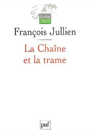 La chaîne et la trame : du canonique, de l'imaginaire et de l'ordre du texte en Chine