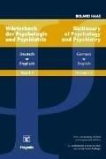 Dictionary of Psychology and Psychiatry /Wörterbuch der Psychologie und Psychiatrie. English-German /German-English. Englisch-Deutsch ... BD 2 (Dictionary of Psychology & Psychiatry)