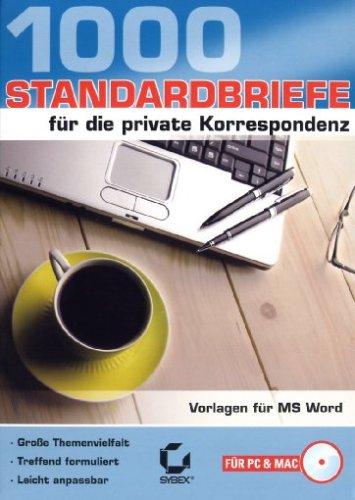 1.000 Standardbriefe für die private Korrespondenz