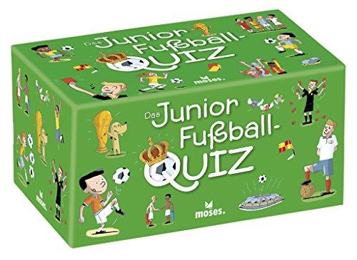 moses. 90233 - Das Junior Fußball Quiz, Kinderquiz ab 8 Jahre