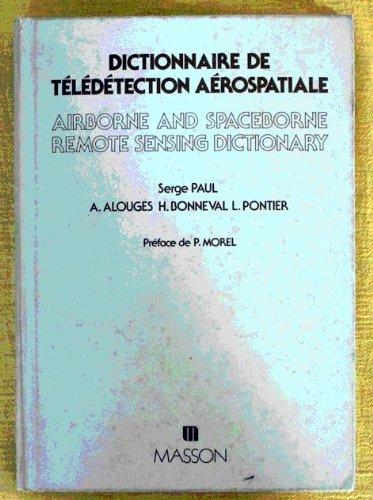 Dictionnaire de télédétection aérospatiale