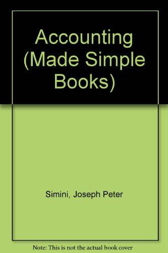 Accounting (Made Simple Books)