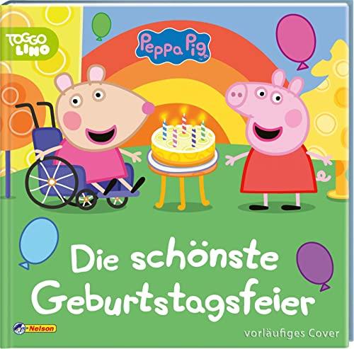 Peppa: Die schönste Geburtstagsfeier: Bilderbuch ab 3 Jahren mit Glitzer auf dem Cover (Peppa Pig)