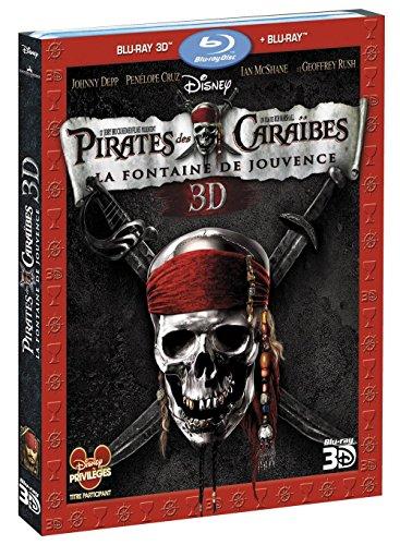 Pirates des caraïbes 4 : la fontaine de jouvence [Blu-ray] [FR Import]