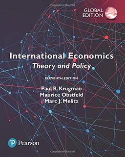 International Economics: Theory and Policy, Global Edition