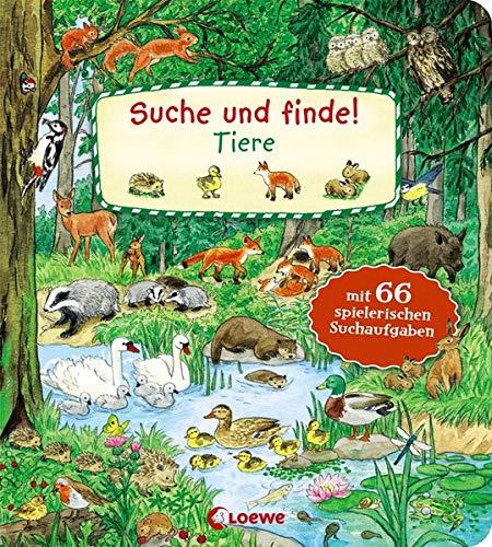 Suche und finde! - Tiere: Wimmelbuch ab 2 Jahre