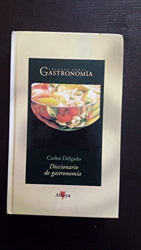 Diccionario de gastronomía