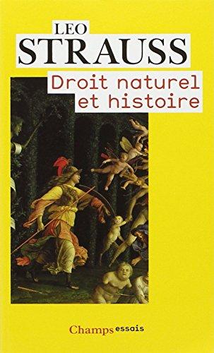 Droit naturel et histoire