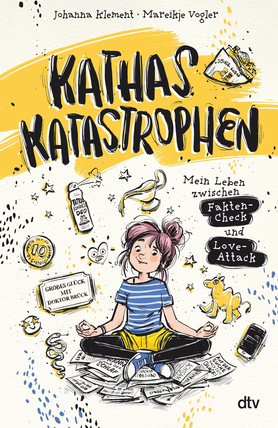 Kathas Katastrophen – Mein Leben zwischen Fakten-Check und Love-Attack: Witzig illustrierter Comicroman ab 11 über die Höhen und Tiefen des Teenageralltags (Die Kathas-Katastrophen-Reihe, Band 3)