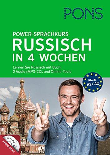 PONS Power-Sprachkurs Russisch: Lernen Sie Russisch mit Buch, 2 Audio+MP3-CDs und Online-Tests