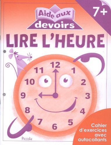 Lire l'heure 7+