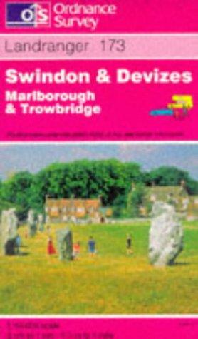 Swindon and Devizes, Marlborough and Trowbridge (Landranger Maps)