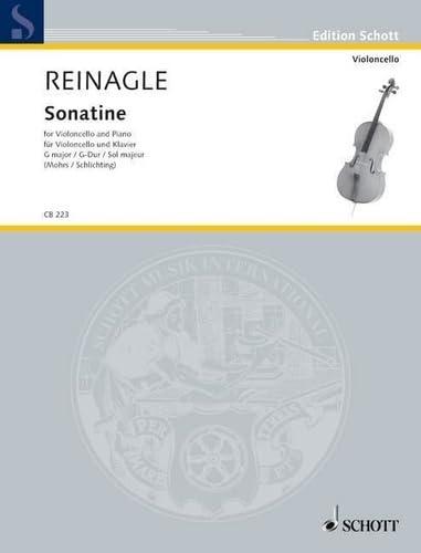 Sonatine G-Dur: aus: Progressive lessons for the Violoncello. Violoncello und Klavier. (Cello-Bibliothek)