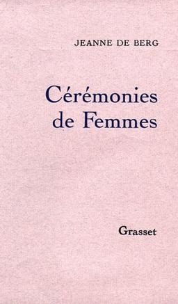 Cérémonies de femmes