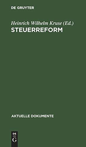 Steuerreform (Aktuelle Dokumente)