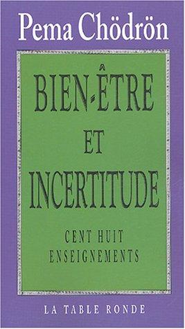 Bien-être et incertitude : cent huit enseignements