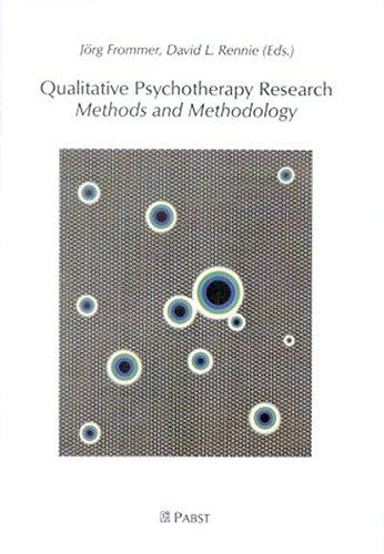 Qualitative Psychotherapy Research. Methods and Methodology