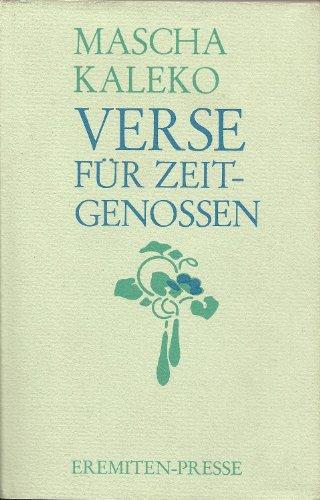 Verse für Zeitgenossen