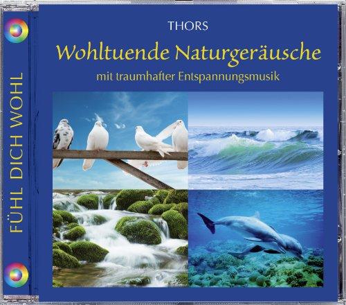 Wohltuende Naturgeräusche mit traumhafter Entspannungsmusik, Spaziergang am Bachufer, Insel, Meeressäuger, Tiefen des Ozeans, strandende Wellen, Vogelkonzert