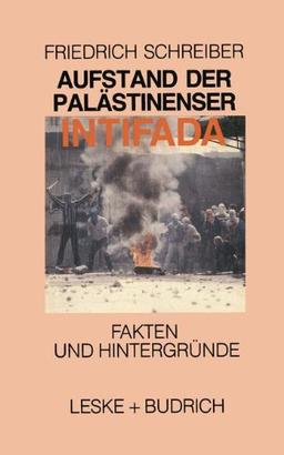 Aufstand der Palästinenser - Intifada: Fakten und Hintergründe