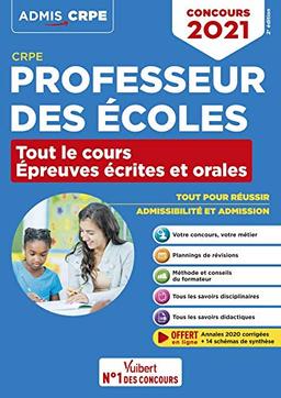 Professeur des écoles : tout le cours, épreuves écrites et orales : CRPE, concours 2021