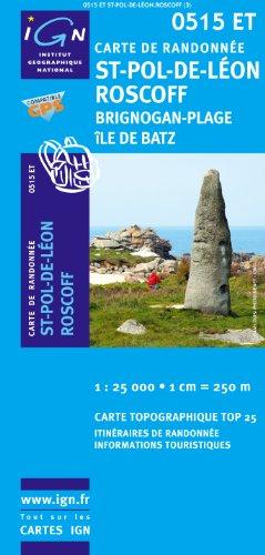 St-Pol-de-Léon Roscoff 1 : 25 000: Île de batz: Ign.0515et