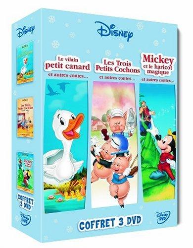 Contes et legendes : les 3 petits cochons ; mickey et le haricot magique ; le vilain petit canard [FR IMPORT]