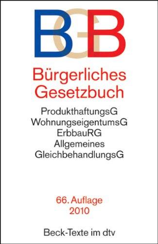 Bürgerliches Gesetzbuch (BGB)