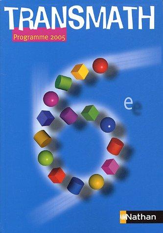 Transmath 6e : programme 2005