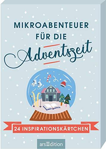 Mikroabenteuer für die Adventszeit. 24 Inspirationskärtchen: Adventskalender-Kartenbox mit 24 abwechslungsreichen Ideen zum Ausprobieren