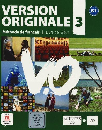 Version originale 3. Kursbuch mit Audio-CD: Livre de l'élève. Niveau B1