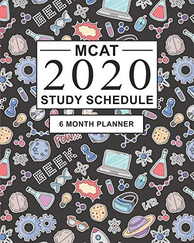 MCAT Study Schedule: 6 month Planner for the Medical Entrance Exam. Ideal for MCAT prep and Organising MCAT practice - Large (8 x 10 inches)