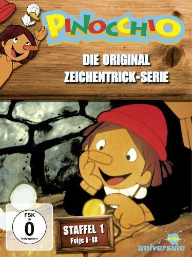 Pinocchio - Die Original Zeichentrick-Serie, Staffel 1, Folge 01-18 [3 DVDs]