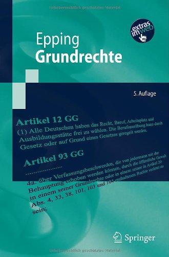 Grundrechte (Springer-Lehrbuch) (German Edition)