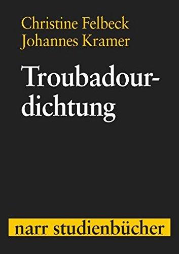 Troubadourdichtung (Narr Studienbücher)