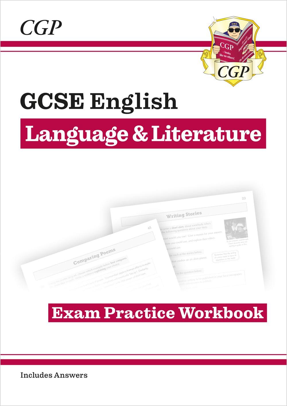 GCSE English Language & Literature Exam Practice Workbook (includes Answers) (CGP GCSE English)