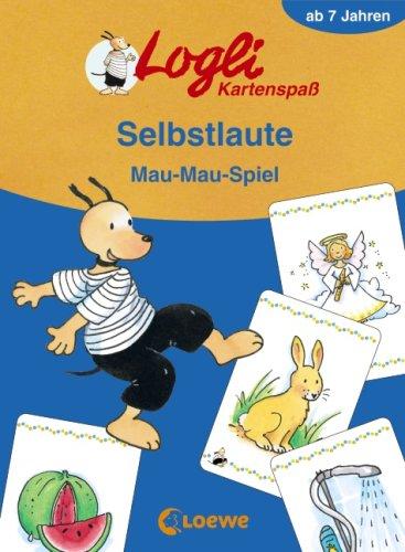 Selbstlaute. Mau-Mau-Spiel: Logli Kartenspaß