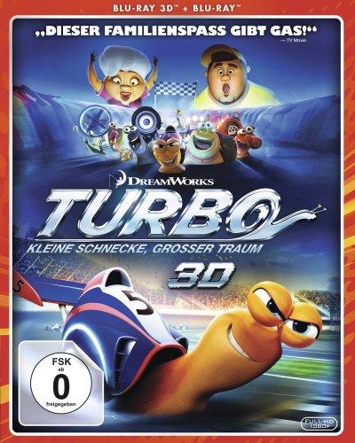 Turbo - Kleine Schnecke, großer Traum  (+ BR) (inkl. Digital Ultraviolet) [3D Blu-ray]