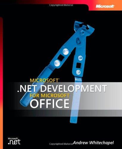 Microsoft® .NET Development for Microsoft Office (Pro-Developer)